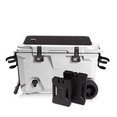 BrüTank 55-Quart Double Drink Holder Cooler Bundle